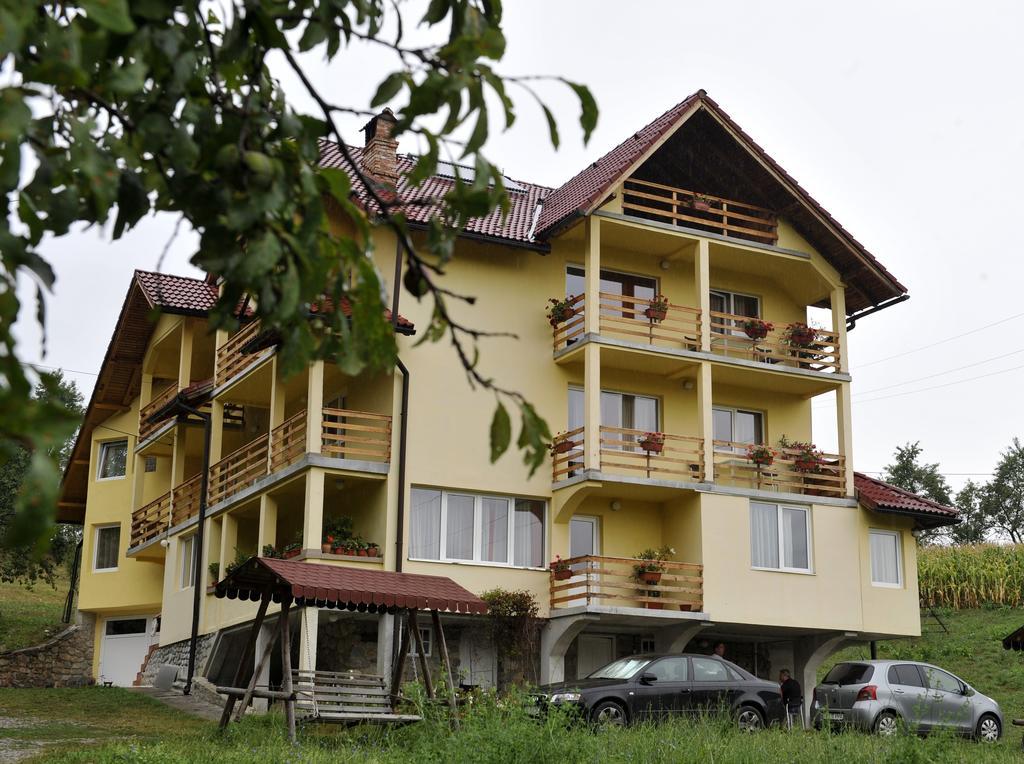 Pensiunea Tiuta Hotell Corbeni Exteriör bild